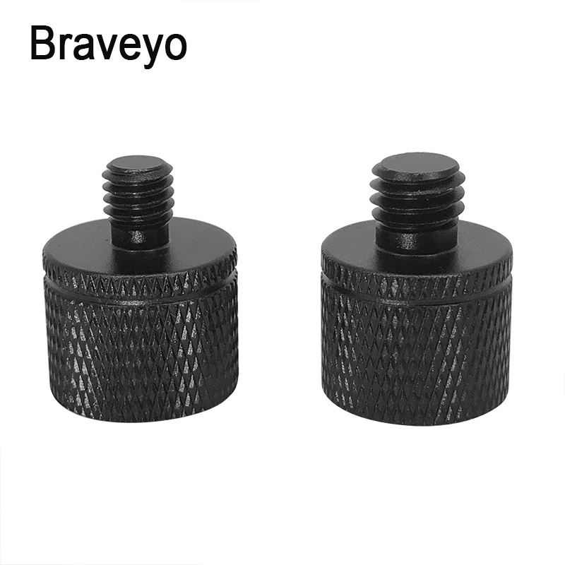 변환 나사 3/8 M6 M8 M10 M12 나사 사진 액세서리 삼각대 볼 헤드 라이브 플래시 브래킷 용 어댑터 마운트 나사