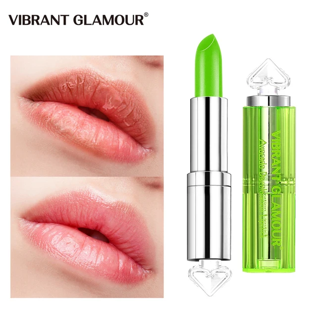 AVOCADO Moisturizing Nourish Lipstick Lighten Lip Line Plumper Brightening Lip Prevent Chapped Plant Lip Care VIBRANT