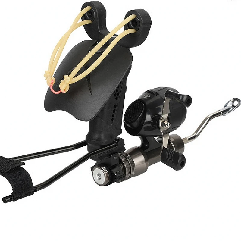2019 New Outdoor Hunting Tool High Speed Powerful Shooting Fish Dart Multifunction Bow Slingshot Catapult Archery Catch Fish Kit