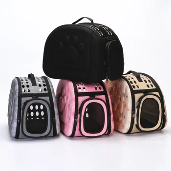 

EVA Dogs Cat Handbag Pet Carrier Supplies Folding Cage Collapsible Crate Carrying Bags Pets Transport Chien Puppy Accessories