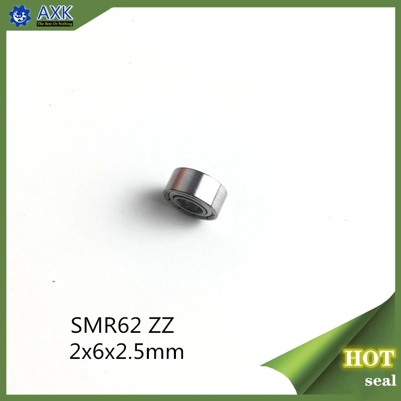 SMR62ZZ подшипник 2*6*2,5 мм (10 шт.) ABEC-1 нержавеющая сталь мяч подшипники экранированный SMR62Z SMR62 Z ZZ