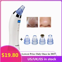 Vacuum Blackhead Removal Beauty Machine Comedo Acne Pimple Black Heads Suction Electric Facial Deep Cleaning Home SPA Skin Care