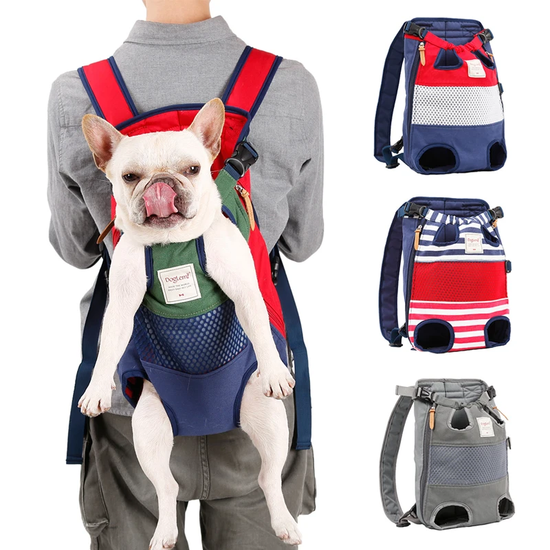 Dog Backpack for Small Dogs Outdoor Portable Travel Dog Carrier Bag ...