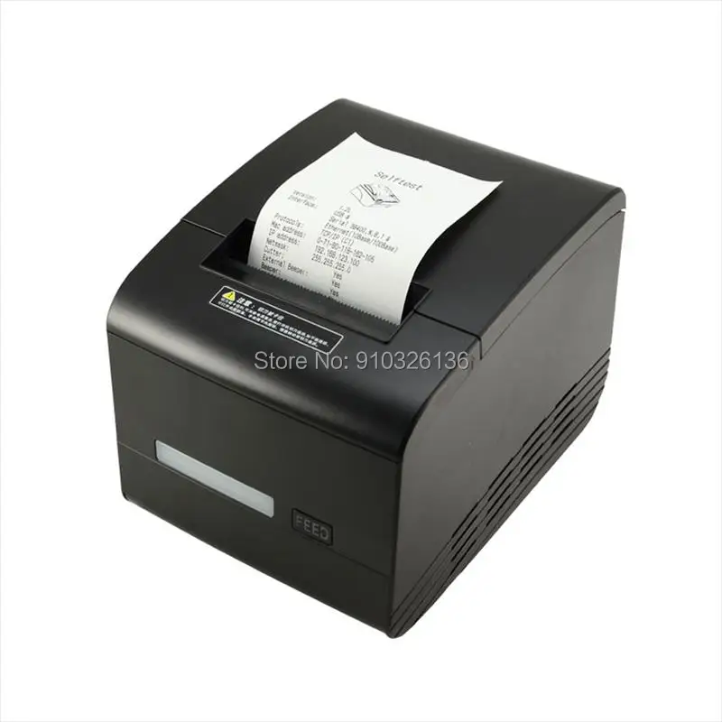 

High quality 250mm/s Printing Speed 80mm POS Printer Receipt Tickets Thermal Printer with auto cutter USB RS232 Ethernet