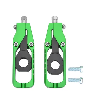 

For Kawasaki Z900 Z 900 2017 2018 Rear Axle Chain Adjusters Tensioners Catena Motorcycle Rear Axle Spindle Chain Adjuster
