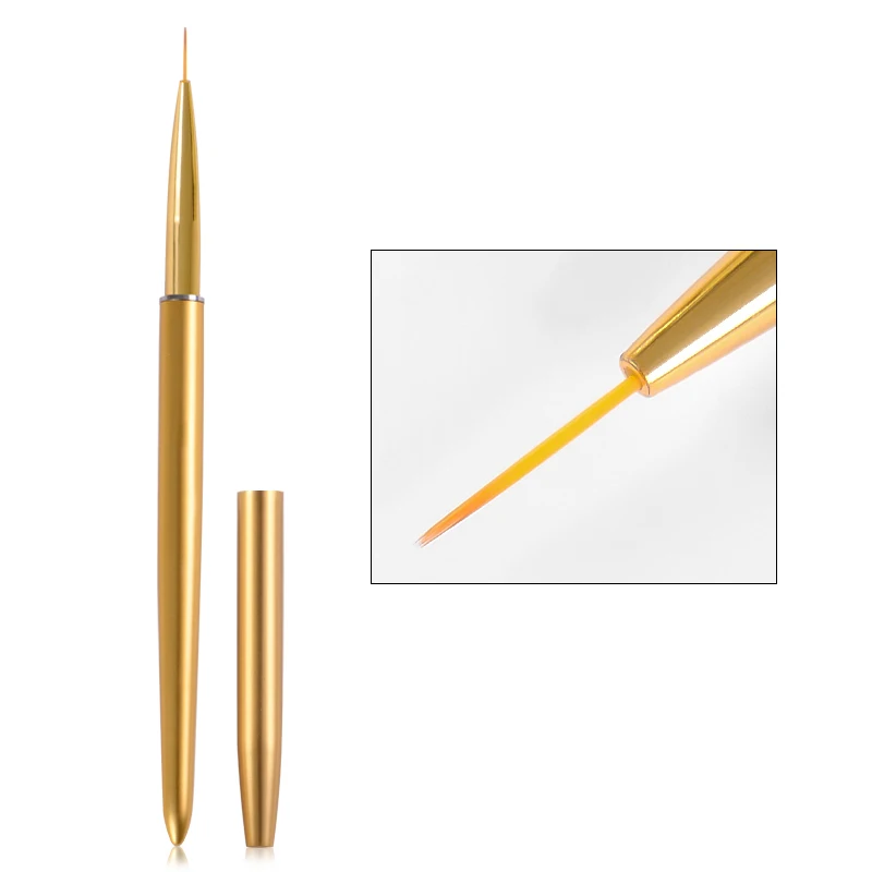 Mtssii 1 шт., белая ручка, градиентная фиолетовая кисть, УФ-гель для рисования, ручка для рисования, расширение, лак для ногтей, кисть-инструмент для маникюра - Цвет: K3304