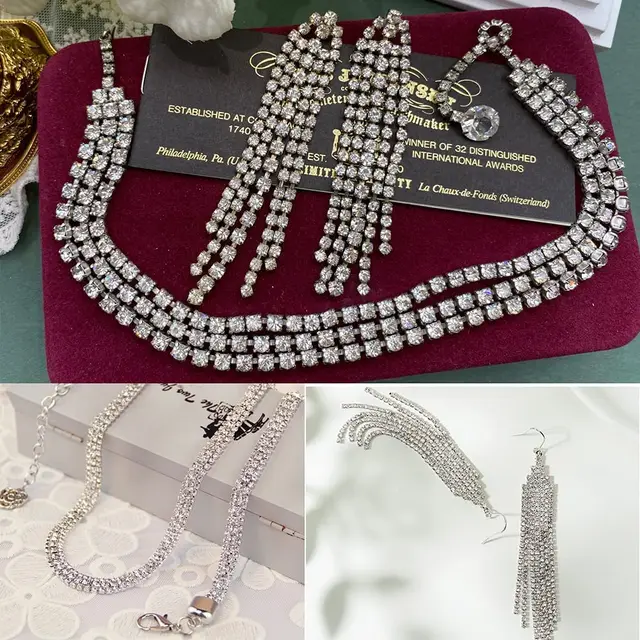 1M - SS12 Diamante Diamante Catena In Oro Rosa Per Trim Party Wear Abito Da Sposa Torta Regalo Accessorio Decorazione - Italia