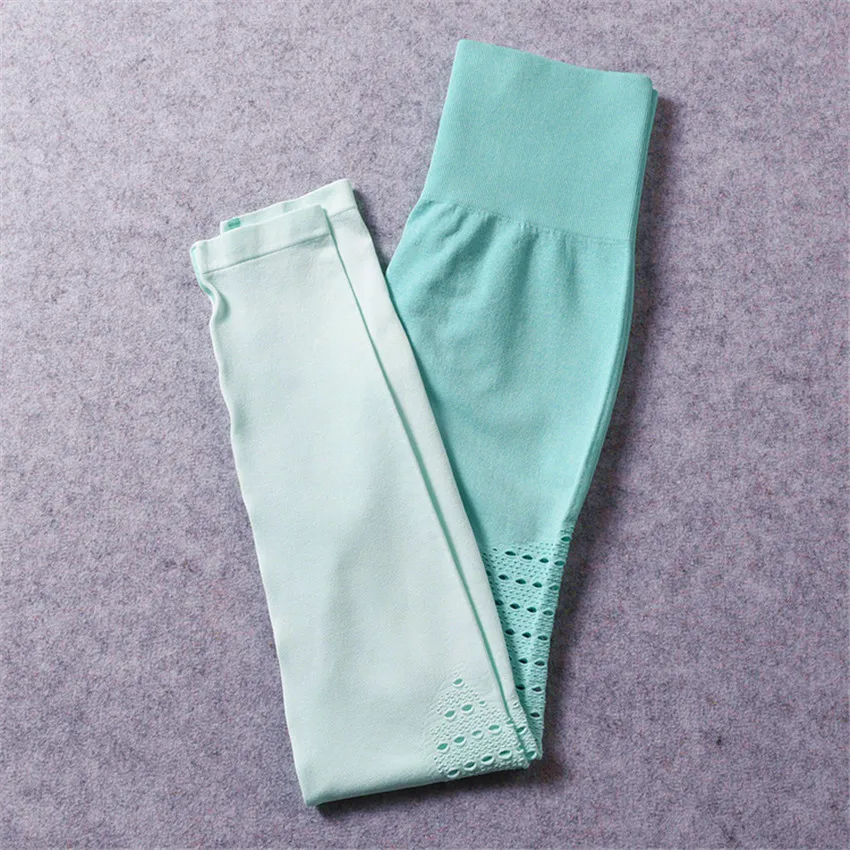 CB1092 sky pant Бесшовные леггинсы+ бюстгальтер на бретельках комплект из 2 предметов для йоги Женская одежда для спортзала и фитнеса комплект спортивных леггинсов с высокой талией для йоги спортивная одежда для бега - Цвет: CB1092 sky pant