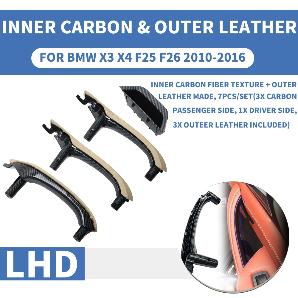 X3 Carbon Fiber + Leather LHD Made Beige