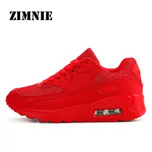 ZIMNIE Air Mesh Mujeres Hombres Zapatillas de deporte ligeras para correr al aire libre Parejas Zapatillas de deporte suaves y transpirables Zapatillas deportivas para correr