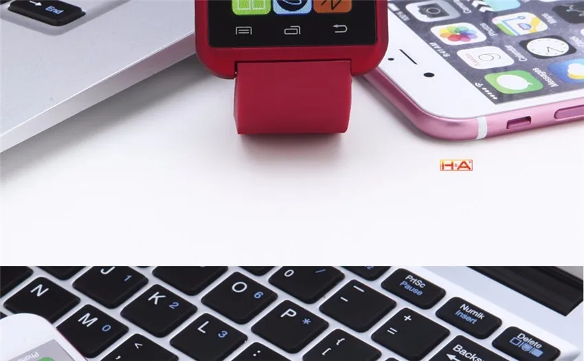 Высокое качество U8 Смарт часы Спортивные Bluetooth Smartwatch фитнес трекер с SMS напоминание для Android и IOS