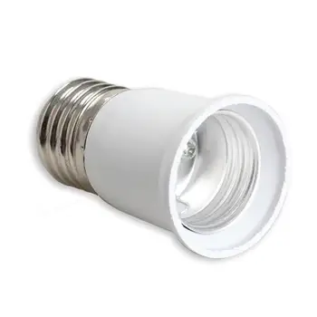 

E27 to E27 Extension Base CLF LED Light Bulb Lamp Adapter Socket Converter Lamp Holder Converter Socket Light Bulb Lamp Holder