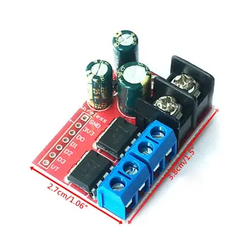 

5A 2-way DC Motor Drive Module PWM Speed Regulation Dual H Bridge Remote Control