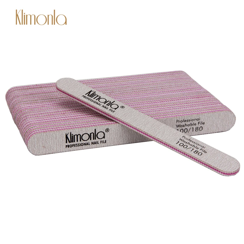 

25Pcs/Lot Professional Nail File Nail Art 100/180 Grit Sanding Thick Emery Board Beauty Pedicure Manicure Tool Files Accessories