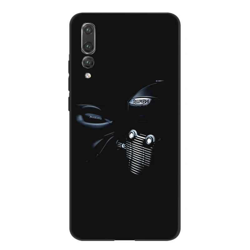 Мобильный Силиконовый чехол для телефона для huawei Honor Note 9X вид 20 8 9 10 Pro Lite 8X 8C 7X 7C 7A 6A Крышка мотоцикл «Триумф»