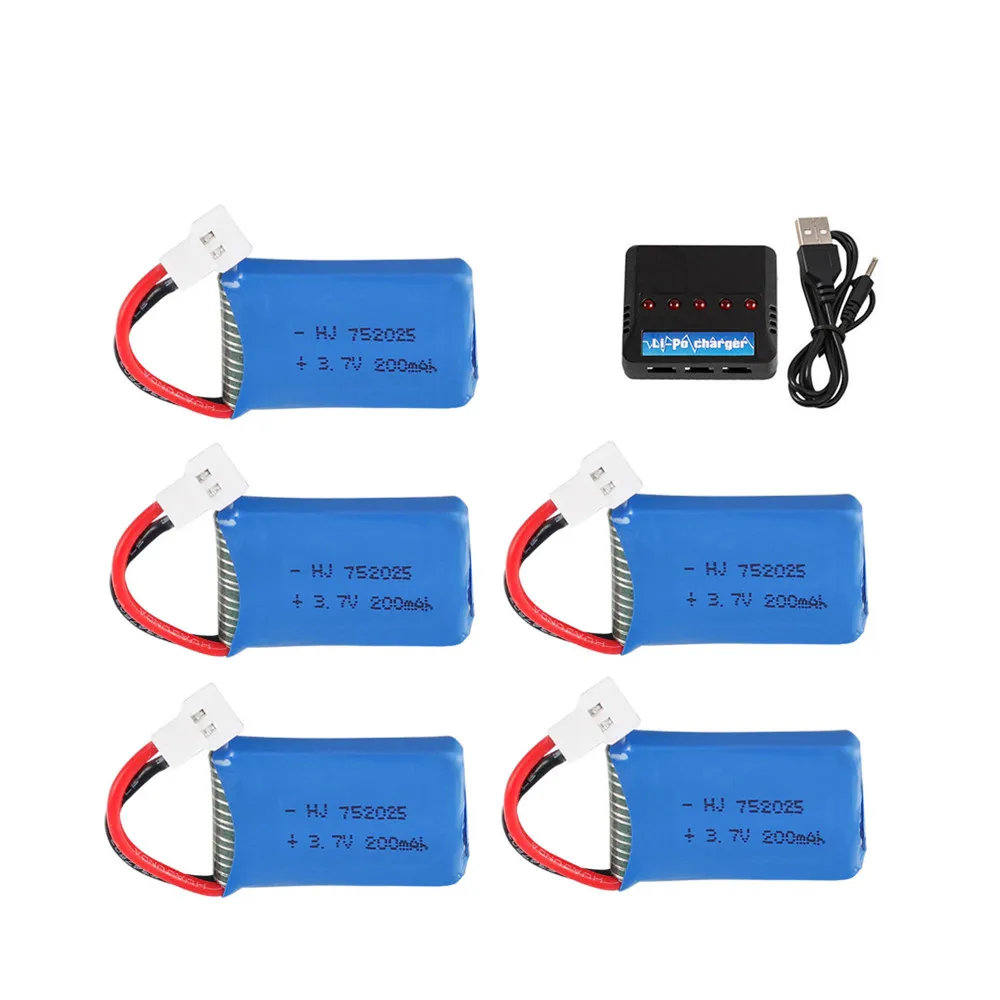 3-7v-200mah-lipo-battery-5-in1-charger-for-syma-x4-x11-x13-rc
