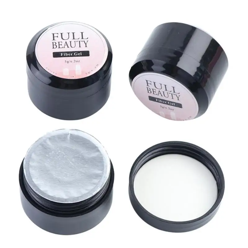 5 мл Стекловолоконный Гель лак для наращивания ногтей сломанный замачиваемый УФ