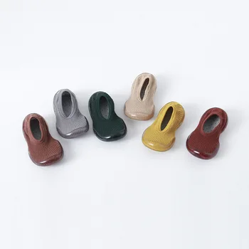 

Spring and summer new children's non-slip floor socks baby toddler shoes socks rubber socks shoes shallow socks anti-fall WJH368