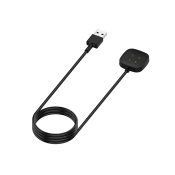 

30cm USB Charging Cable Magnetic Cradle Station Dock Power Supply Cord for Fitbit Versa3/Sense Smart Watch Accessories