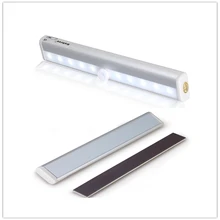 Светодиодная подсветка под шкаф PIR датчик движения шкаф светильник полоса ночник для спальни шкаф лестницы Кухня Настенный Декор Светильник ing