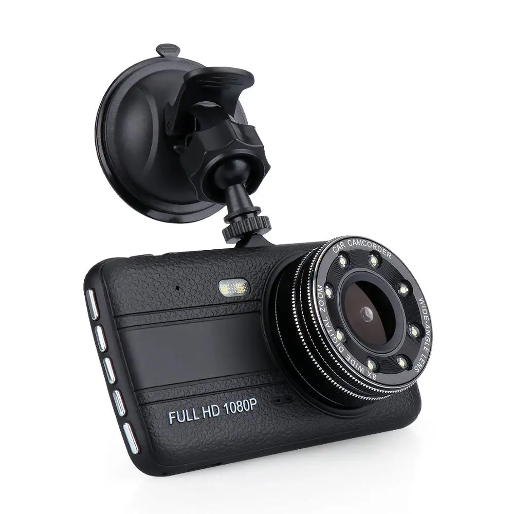 

Security 4 Inch Rear View Backup Car Camera Motorcycle Dash Cam Driving DVR View Black Box Camcorder