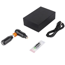 Новинка, машинка без шума, ручка из алюминиевого сплава, аудио интерфейс, ручка для макияжа, ротационная машинка для татуировки, ручка для бровей, для тела, бровей, художественные инструменты