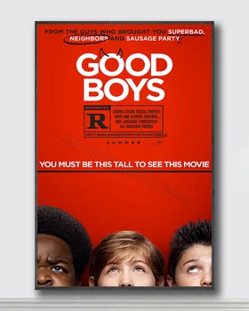 

NJ033 Good Boys Movie Silk Posters and Prints wall art Art Poster Home Decor