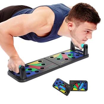 

Push Up Rack Board Foldable Multifunctional Push Up Stand Board Home Workout Board Abdominal Muscle Exercise Equipment