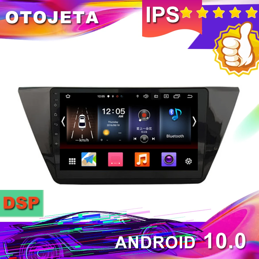 

New Arrival in stock,10.2" HD Android 10.0 Car GPS for VW Tiguan 2017 Car Radio Multimedia tape recorder bluetooth navigation