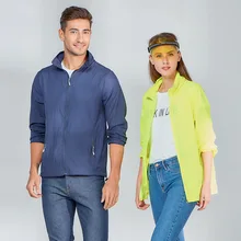 Верхняя одежда, кожаная Пылезащитная куртка для мужчин и женщин COUPLE'S Wind Shield, защита от ультрафиолета