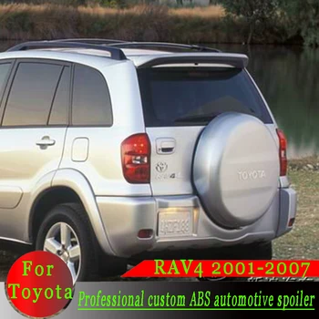 

For Toyota RAV4 2001-2007 High quality ABS material rear spoiler RAV4 white or black or primer DIY color spoiler car rear wing