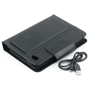 

HiMISS Keyboard Case for Samsung Protective Case with Bluetooth Keyboard for SAMSUNG Galaxy Tablet P6800 P6810 Stand Holder