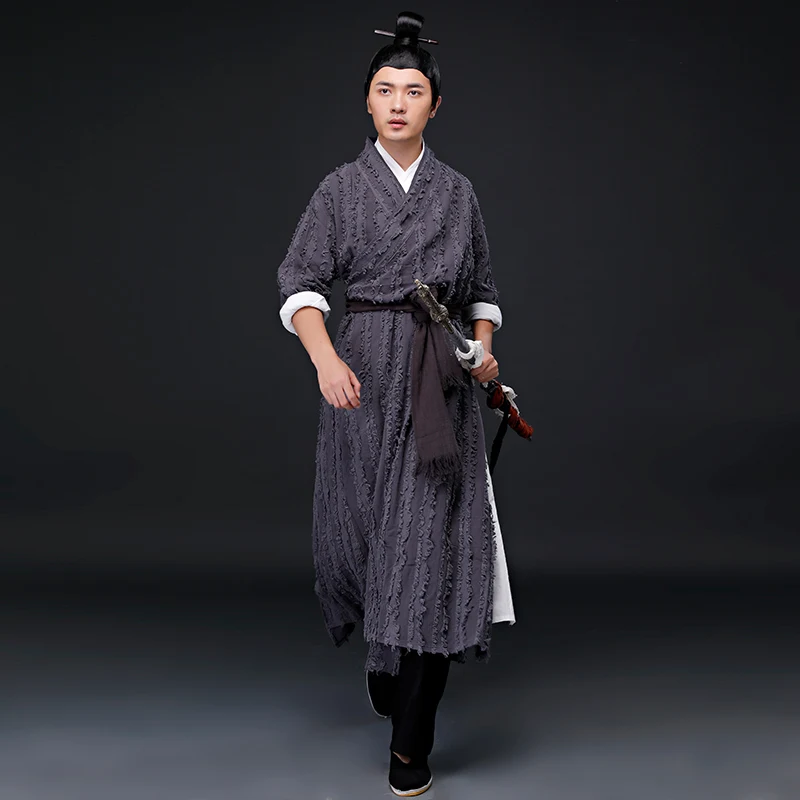Традиционное китайское платье Hanfu мужские старинные костюмы для кино и