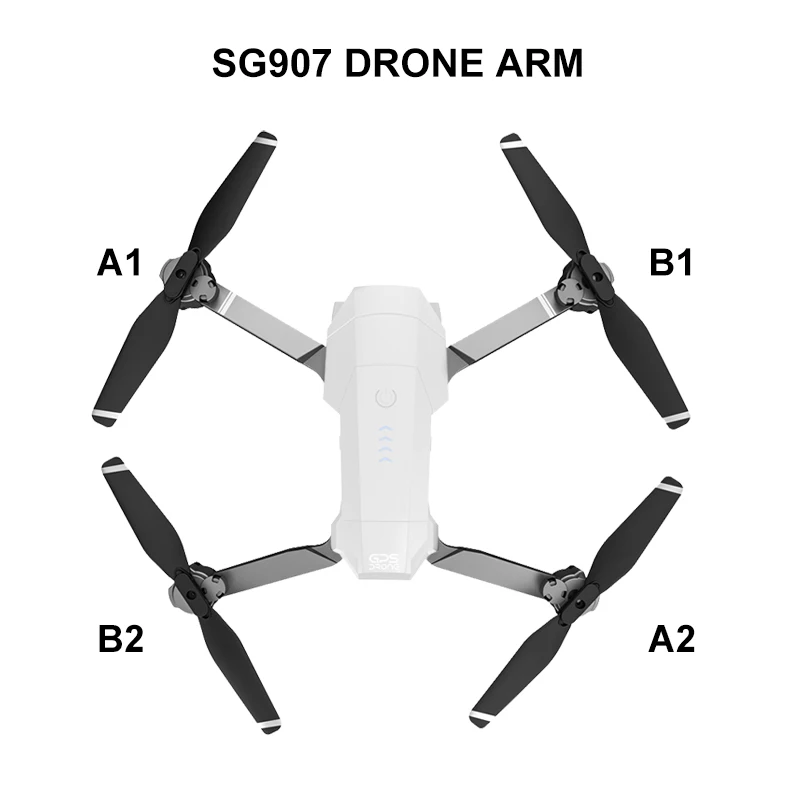 

LAUMOX SG907 GPS Drone Arm Spare Parts Axis Arms Accessories RC Quadcopter With Motor For FPV Drone Frame Parts Replacement Accs