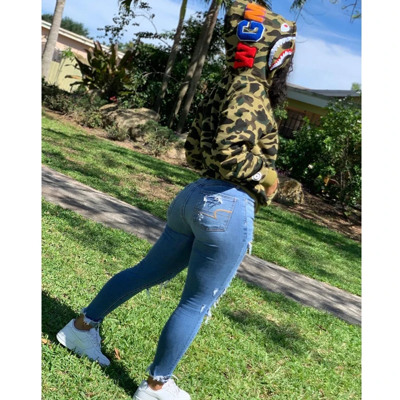 Jessic Camouflage Classic Sweater Thin Zipper Hoodie Couple Sweater Zip  Hoodie Women Jacket Coat 2022 New - Jackets - AliExpress