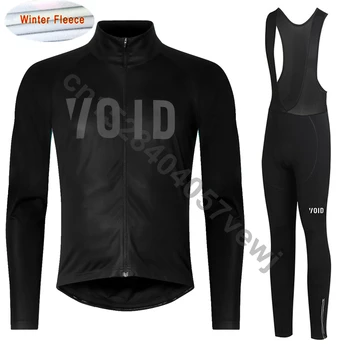 

2020 VOID Pro Team Winter Thermal Fleece Long Clothes Set Men Cycling Jersey Bib Bike Bicycle Ropa Ciclismo Bike Clothing