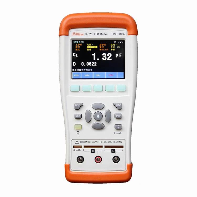 Jk825 handheld lcr digital ponte capacitância tester