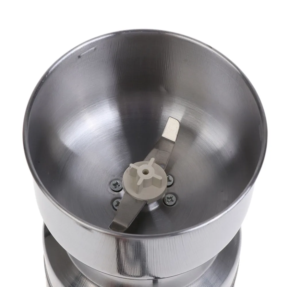 Moedor de Café Grãos de Café Inoxidável Elétrico Ervas Especiarias Nozes Grãos Moagem - 6 Moedor de café inoxidável elétrico ervas especiarias