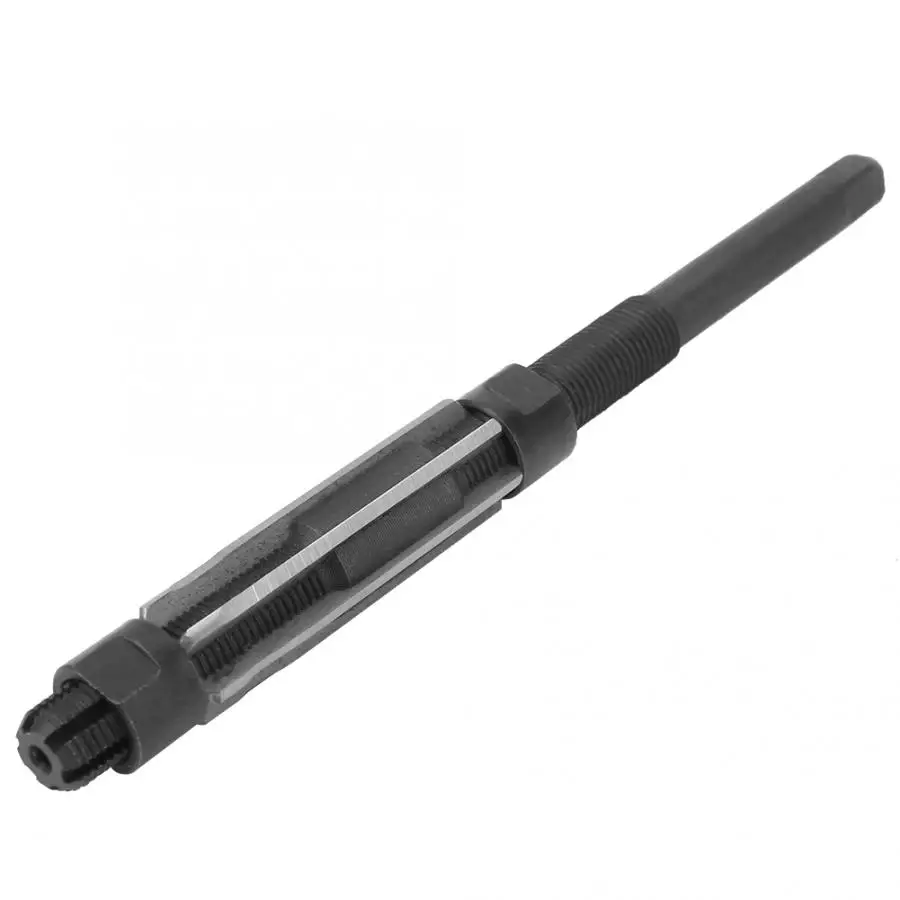 Adjustable Reamer 9CRSI H8 Hand Reamer Cylindrical Metal Hole Cutting Tool with 4 Chip Flute for Drilling Machine 4