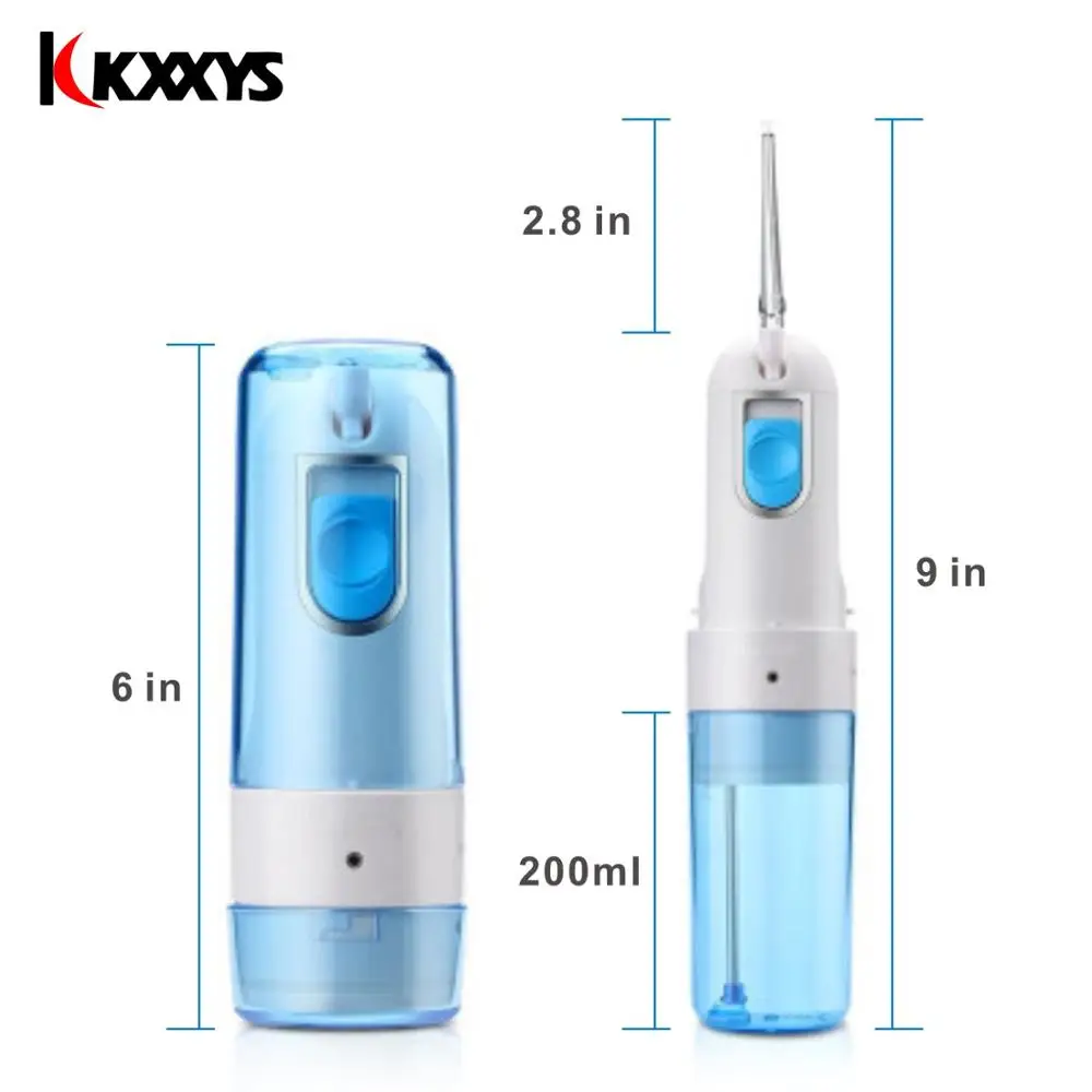 Estone Portatile Irrigatore Orale Pulizia Getto Elettrico di Acqua Flosser Collutorio 5 Jet Nasale| |