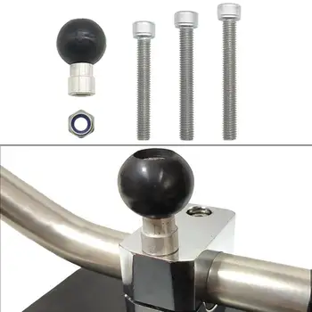 

Universal Motorcycle Mobile Phone Bracket Support Holder Fixed Ball Head M8 Screw Fixed Ball Modification Refit Kit