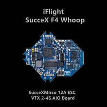 IFlight sucex F4 Whoop Контроллер полета 2-4S 12A ESC моноблок для FPV дрона