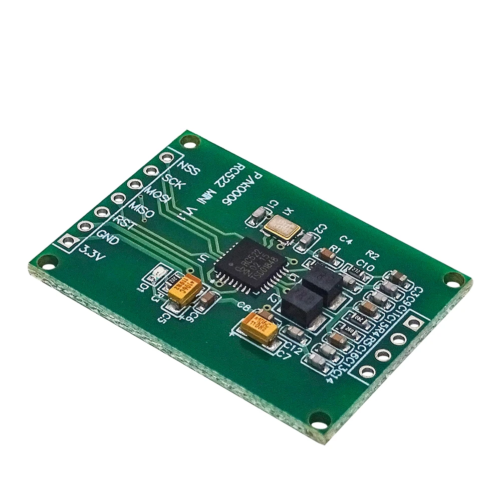 2x mini rc522 RFID sensor módulo lector tarjetas módulo de escritura i2c IIc direcciónDeInterfaz b3t 