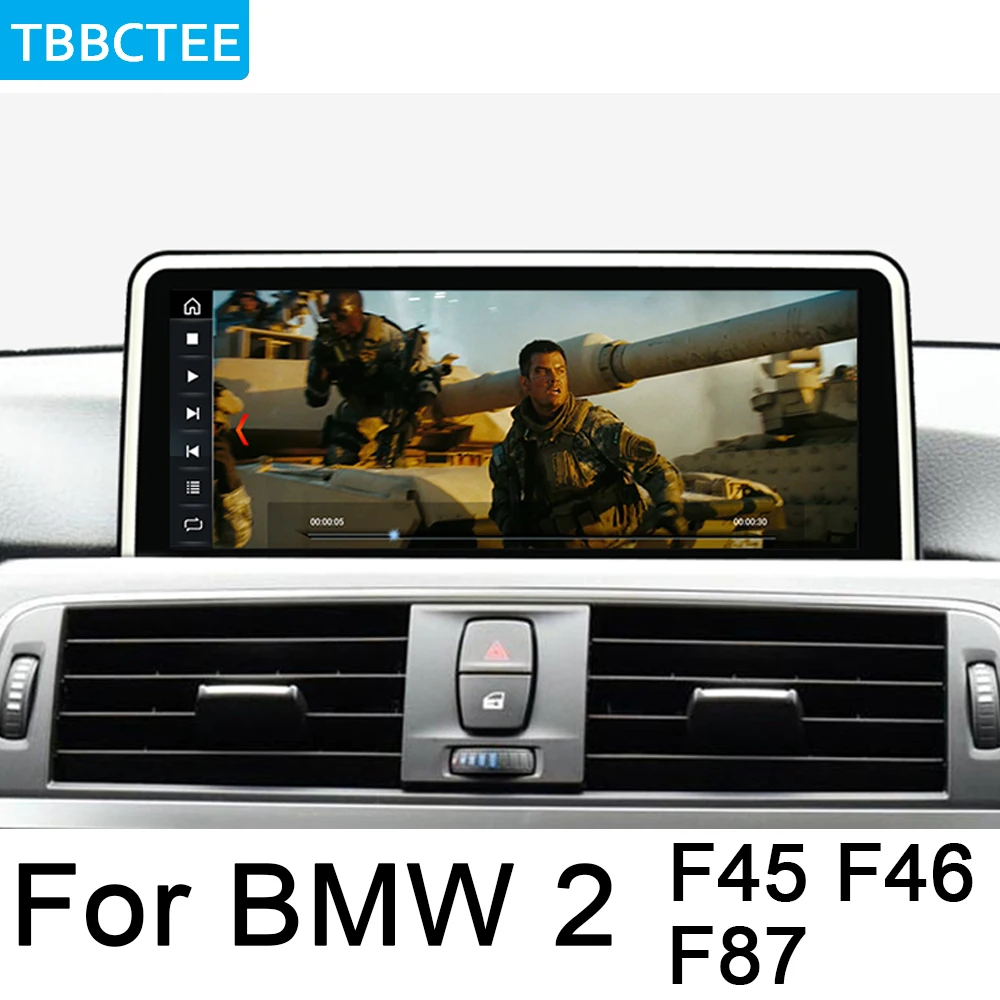 Best For BMW 2 Series F45 F46 F87 2018~2019 EVO Car Radio GPS Android Navigation AUX Stereo multimedia HD touch screen original 2