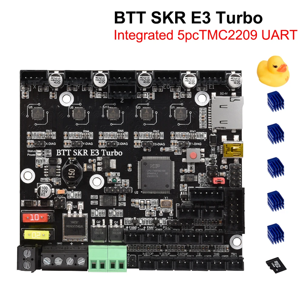 Панель управления BIGTREETECH SKR E3 Turbo TMC2209 UART детали для 3D-принтера Creality Ender 3 Upgrade BTT MINI V2