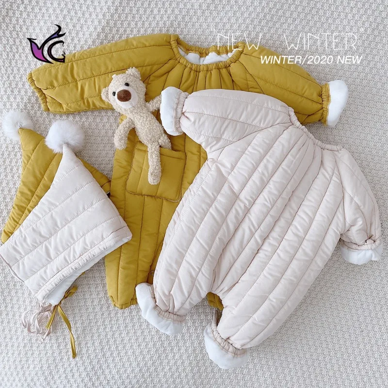 PROD 1005003347671215 Yg Childrens Clothes 0-2 Years Old Baby Childrens
Thickened One-piece Clothes Winter Clothes Mens And Womens Baby Long
Sleev