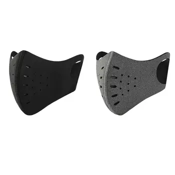 

Anti-saliva Activated Carbon Dust-proof Cycling Face Mask PM2.5 Respirator