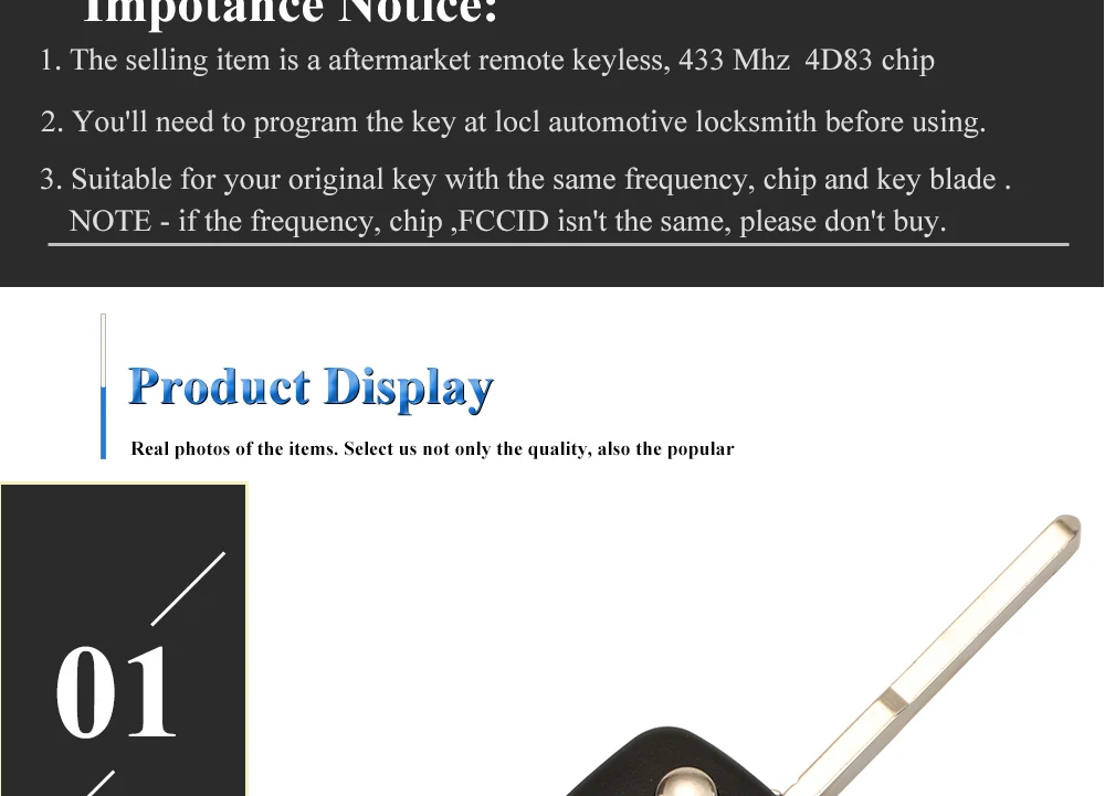 Chiave/Telecomando Per Ford Tourneo Transit Personalizzato Telecomando Flip Fob Aftermarket - Bk2t-15k601-aa/ Ac 434mhz Ask 4d (83) Chiavi Ford - H203eeb0f2d60495fbc0f287fa63f8accu