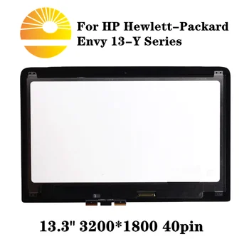 

13.3" QHD Touch LCD Screen Replacement Assembly For HP Hewlett-Packard Envy 13-Y 13-Y073NR 13-Y084CL 13-Y094CL
