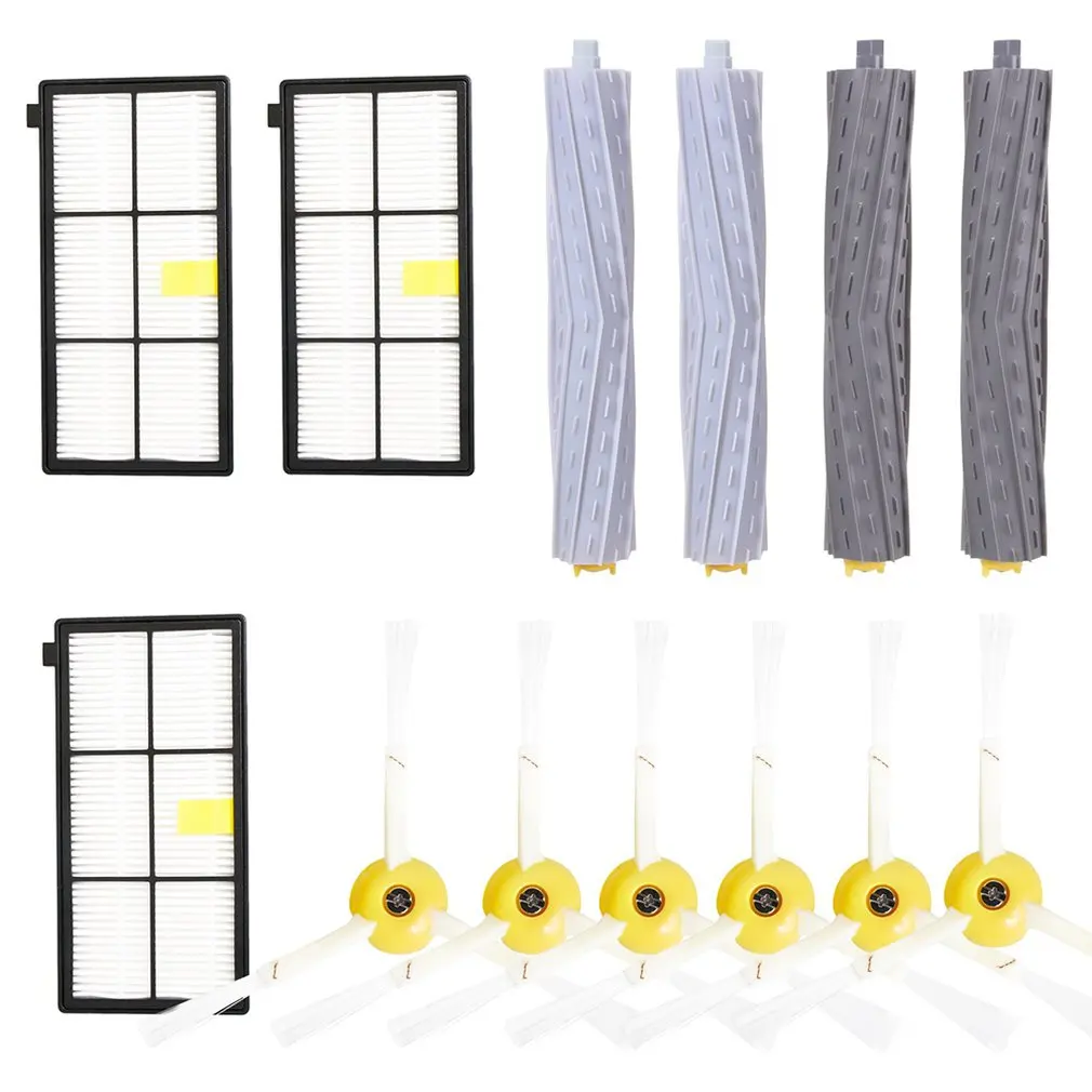 

main brush side brushes AeroVac Filter for iRobot Roomba 800 900 for iRobot Roomba accessories